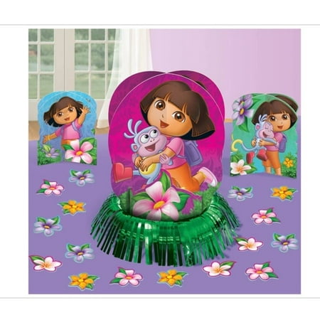 Dora S Flower Adventure Table Decorating Kit