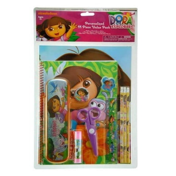 Dora The Explorer 11Pc Value Pack Stationery Set