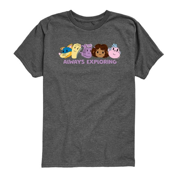 Dora The Explorer - Always Exploring - Toddler And Youth Short Sleeve Graphic T-Shirt