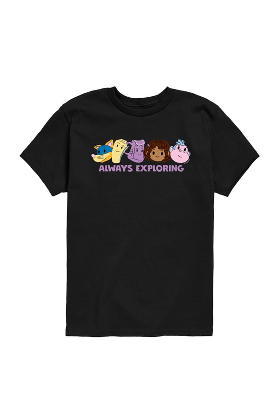 - Always Exploring - Toddler And Youth Short Sleeve Graphic T-Shirt