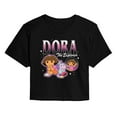 thumbnail image 1 of Dora The Explorer - Bootleg - Juniors Cropped Graphic T-Shirt, 1 of 4