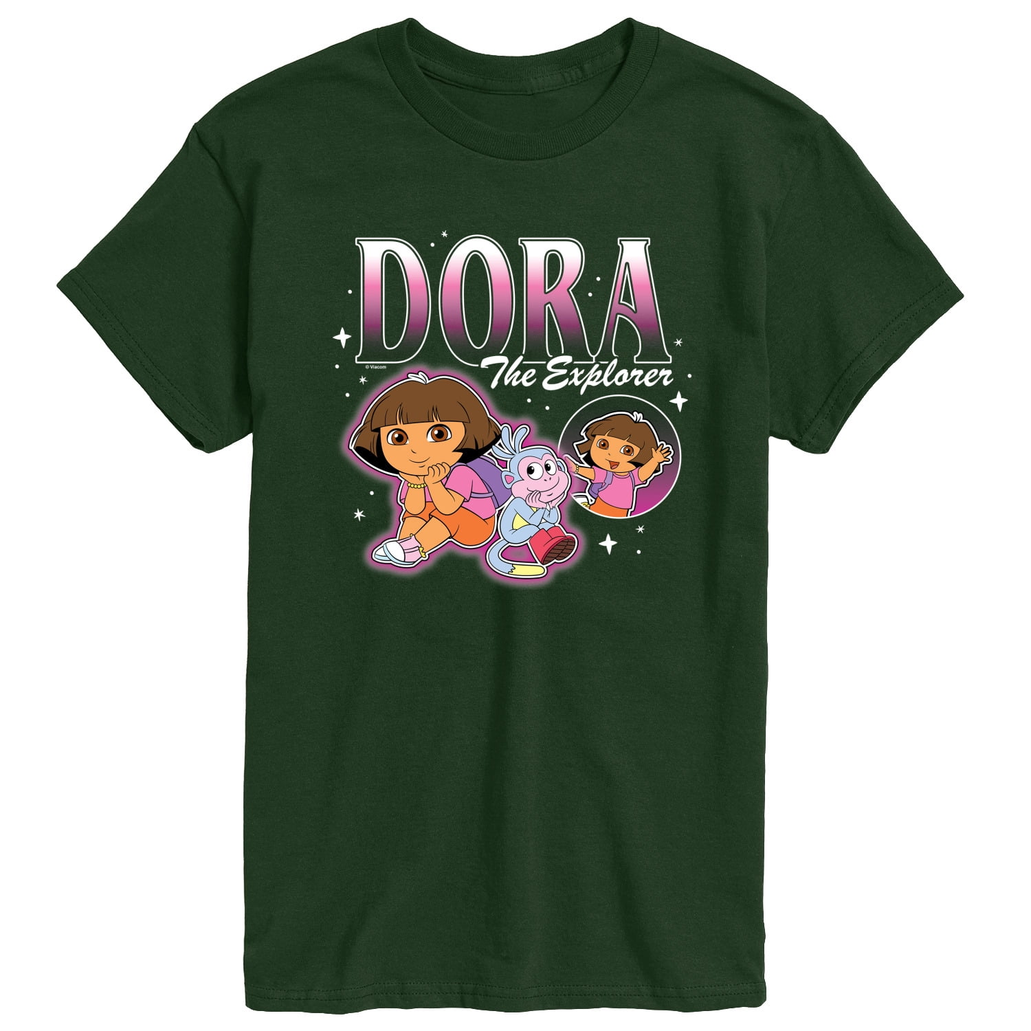Dora The Explorer - Bootleg - Men's Short Sleeve Graphic T-Shirt ...