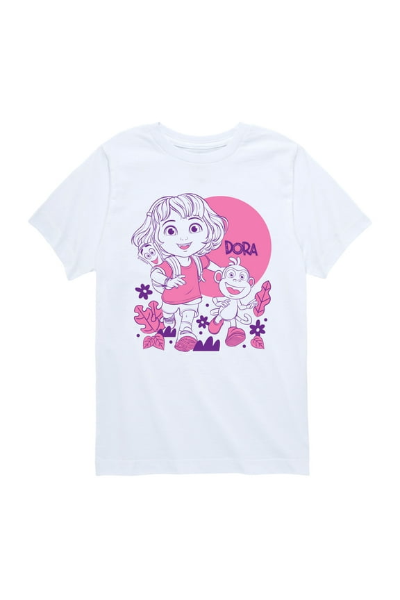 - Boots Lineart - Toddler And Youth Short Sleeve Graphic T-Shirt