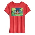 thumbnail image 1 of Dora The Explorer - Boots Stars - Women's Short Sleeve Graphic T-Shirt, 1 of 4