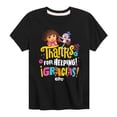 thumbnail image 1 of Dora The Explorer - Boots Thanks For Helping - Toddler And Youth Short Sleeve Graphic T-Shirt, 1 of 4