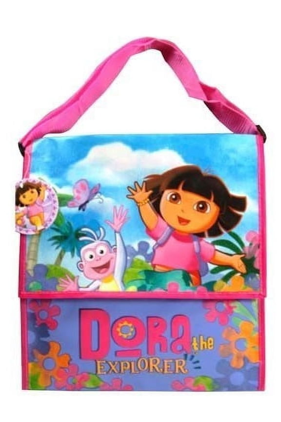 Dora The Explorer & Boots The Monkey Messenger Bag