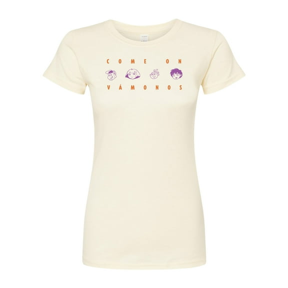 Dora The Explorer - Come On Vamonos - Juniors Fitted Graphic T-Shirt