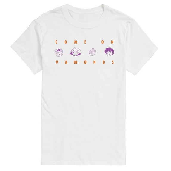 Dora The Explorer - Come On Vamonos - Men's Short Sleeve Graphic T-Shirt