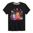 thumbnail image 1 of Dora The Explorer - Dora And Boots - Toddler And Youth Short Sleeve Graphic T-Shirt, 1 of 4
