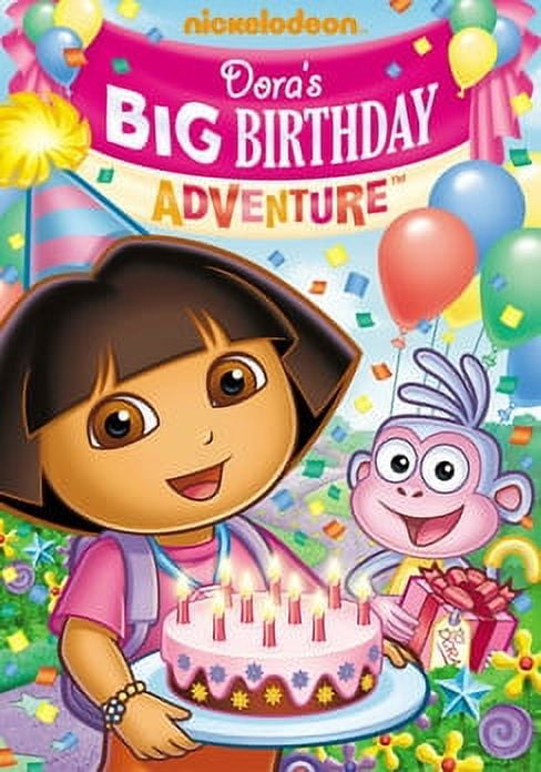 Dora The Explorer: Dora's Big Birthday Adventure (DVD) - Walmart.com