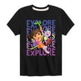 thumbnail image 1 of Dora The Explorer - Explore - Toddler And Youth Short Sleeve Graphic T-Shirt, 1 of 4