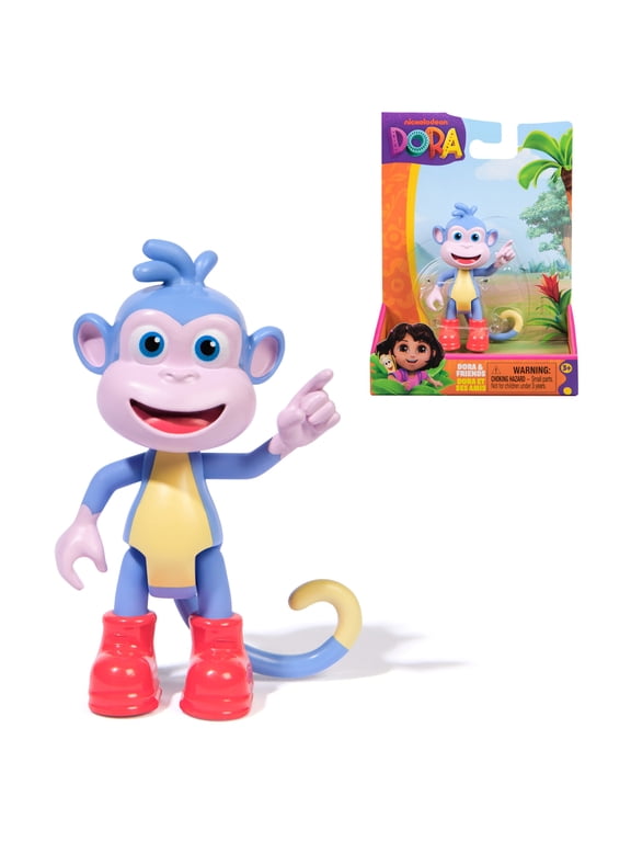 the Explorer, 3-inch Boots Toy Figure with Movable Head & Arms for Kids 3 and up