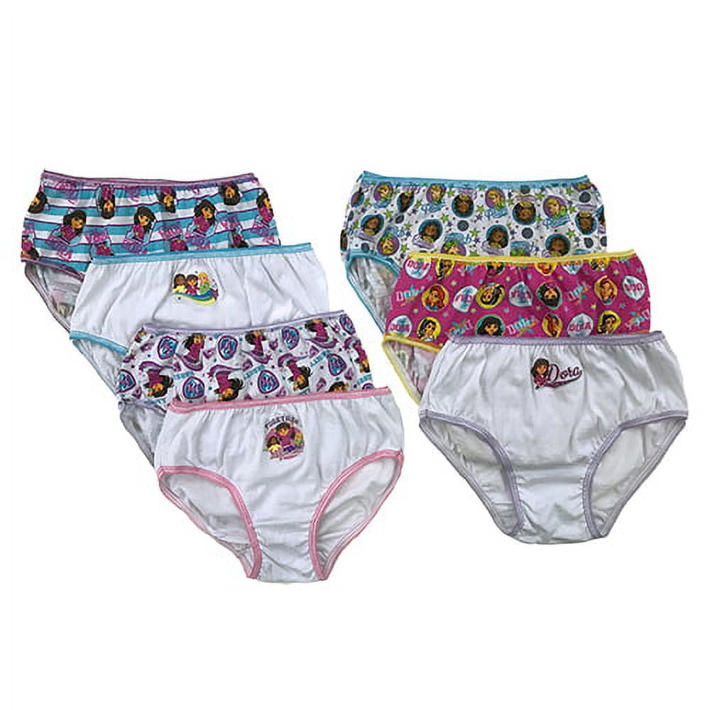 Dora The Explorer, Girls Underwear, 7 Pack Panties (Little Girls & Big  Girls)