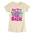 thumbnail image 1 of Dora The Explorer - Got Your Back - Toddler And Youth Girls Fitted Short Sleeve Graphic T-Shirt, 1 of 4