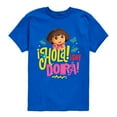 thumbnail image 1 of Dora The Explorer - Hola Isoy Dora - Toddler And Youth Short Sleeve Graphic T-Shirt, 1 of 4