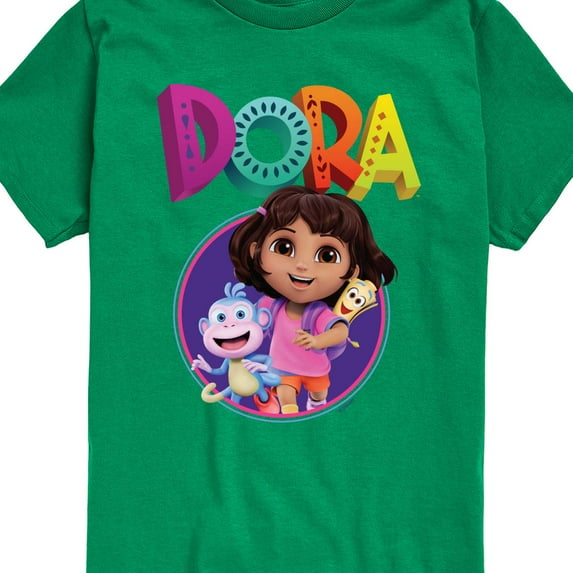 Dora The Explorer - Logo - Toddler And Youth Short Sleeve Graphic T-Shirt