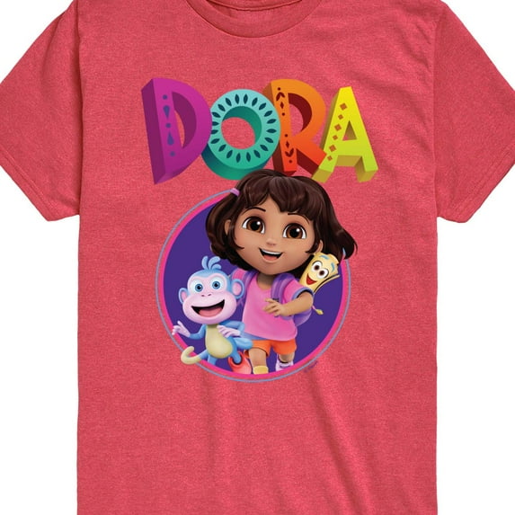 Dora The Explorer - Logo - Toddler And Youth Short Sleeve Graphic T-Shirt