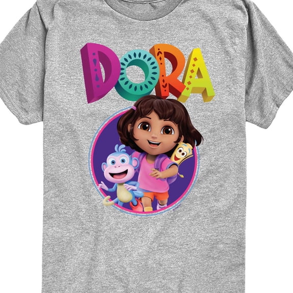 Dora The Explorer - Logo - Toddler And Youth Short Sleeve Graphic T-Shirt