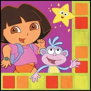 dora the explorer 'star catcher' lunch napkins (16ct)