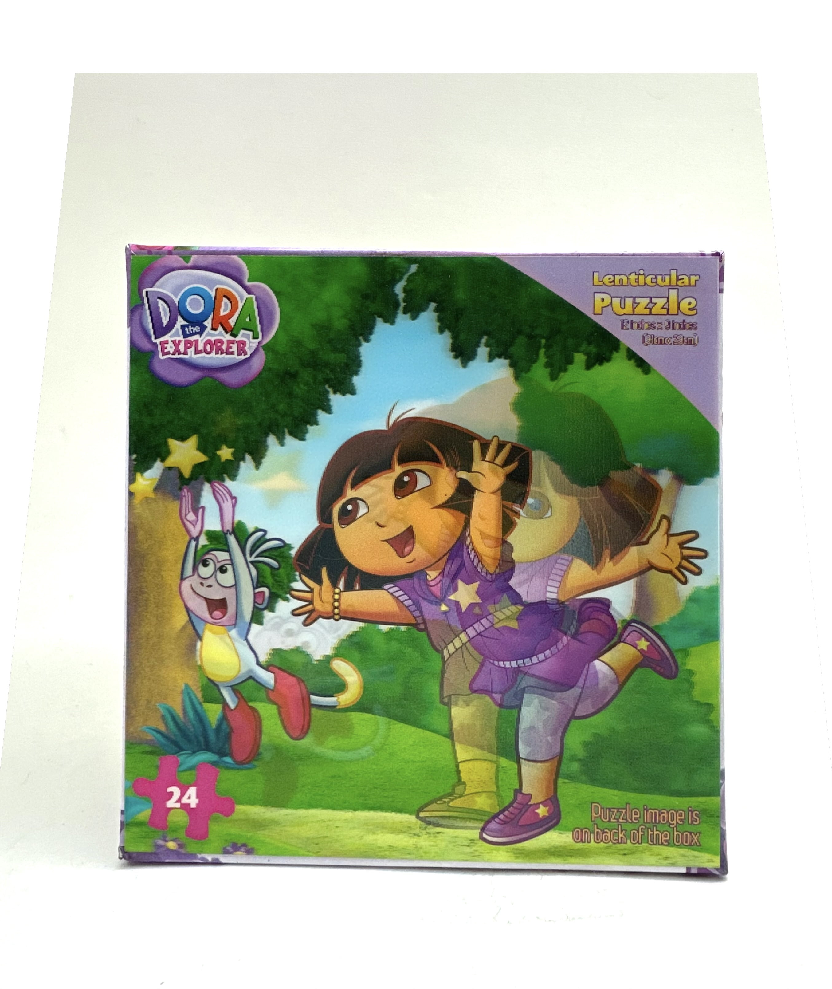 Nickelodeon's Dora The Explorer Lenticular Travel Puzzle Set