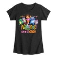 thumbnail image 1 of Dora The Explorer - Vamonos Lets Go - Toddler And Youth Girls Fitted Short Sleeve Graphic T-Shirt, 1 of 4