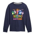 thumbnail image 1 of Dora The Explorer - Vamonos Lets Go - Toddler And Youth Long Sleeve Graphic T-Shirt, 1 of 4