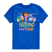 Dora The Explorer - Vamonos Lets Go - Toddler And Youth Short Sleeve Graphic T-Shirt