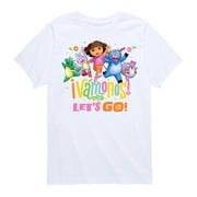 Dora the Explorer - Vamonos Lets Go Boys Short Sleeve Graphic T-Shirt