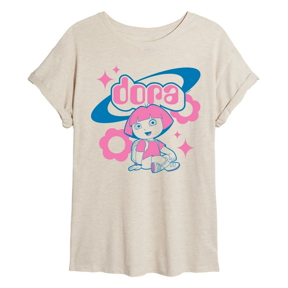 Dora The Explorer - Y2K - Women's Oversized Graphic T-Shirt