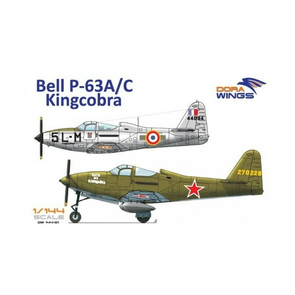 Dora Wings Bell P-63 A/C Kingcobra New