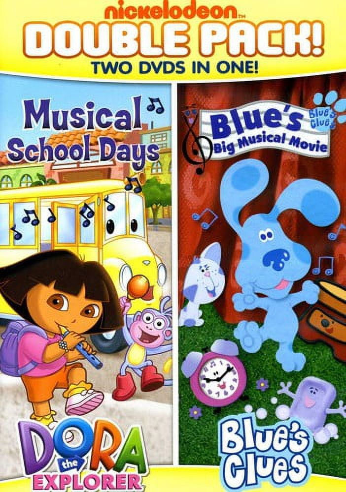 PARAMOUNT Dora and Blue's Clues Double Feature: Dora Musical School Days AndBlue's Big Musical Movie