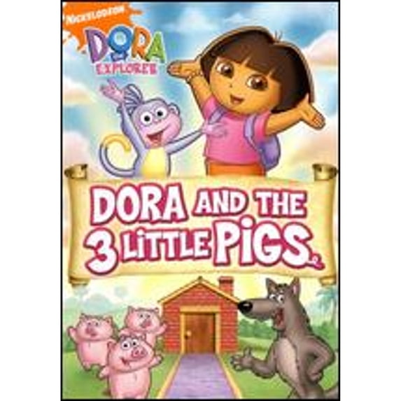 Pre-Owned Dora the Explorer: Dora and the 3 Little Pigs (DVD)