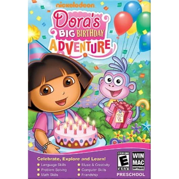 Dora's Big Birthday Adventure (PC CD)