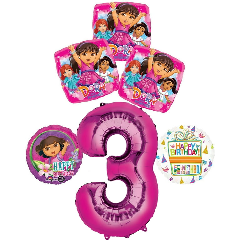 Dora Centerpiece Balloon Decorations Balloons Dora The Explorer