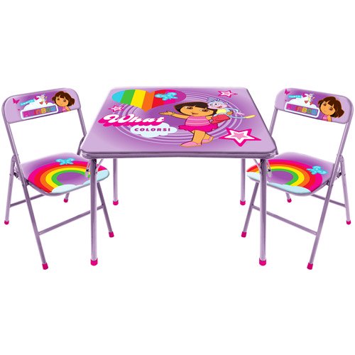 Dora the Explorer Activity Table and Chair Set