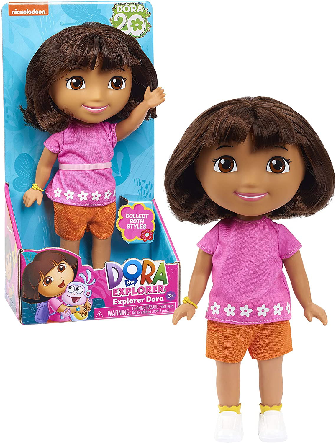 Dora the Explorer Adventure Doll, 8.75 inches, Ages 3+