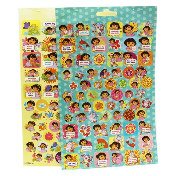 Dora the Explorer Dora and Boots Best Friends Assorted Sticker Sheets (2 Sheets)