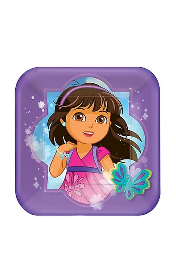 Dora the Explorer 'Dora and Friends' Small Paper Plates (8ct)