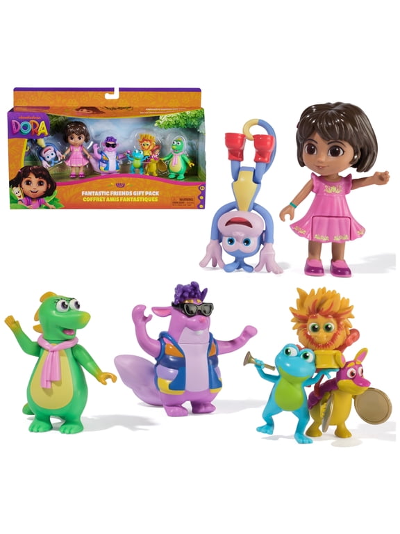 , Fantastic Friends Gift Pack with Dora, Boots, Tico, Isa, and the Fiesta Trio, for Kids 3+