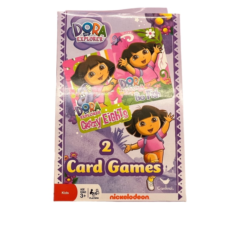 Dora the Explorer Go Fish & Crazy Eights Card Game - Walmart.com