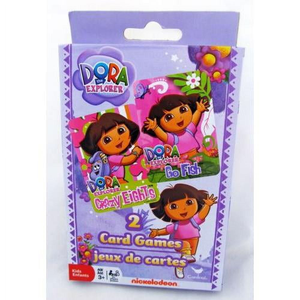 Dora the Explorer Go Fish & Crazy Eights Card Game - Walmart.com