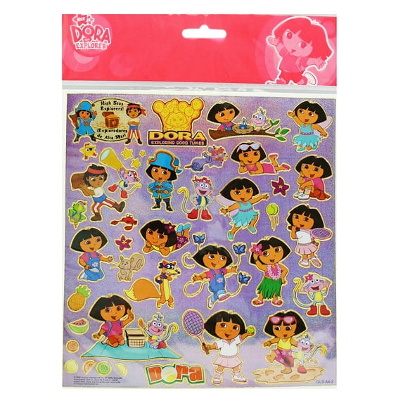 Dora the Explorer Imagination Fun Assorted Sticker Collection (41 Stickers)