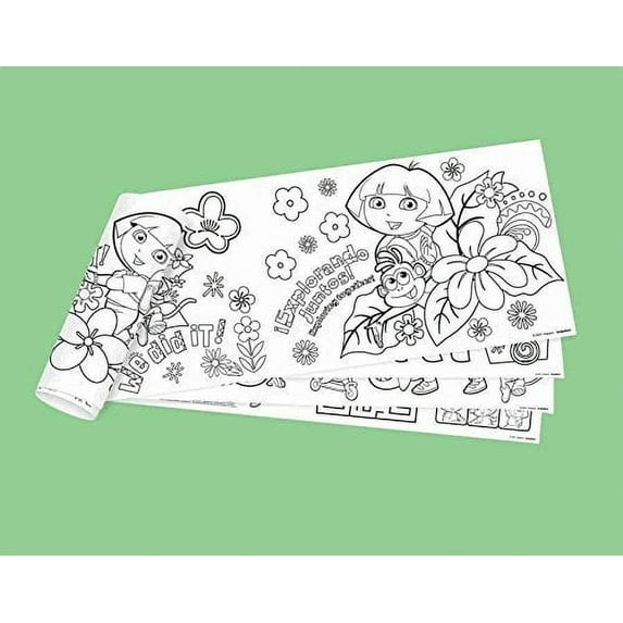 Dora the Explorer Mini Coloring Banners ~ Color Your Own Banners