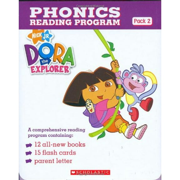 Pre-Owned Dora the Explorer Phonics: 12 Book Reading Program (Paperback) 0439779189 9780439779180