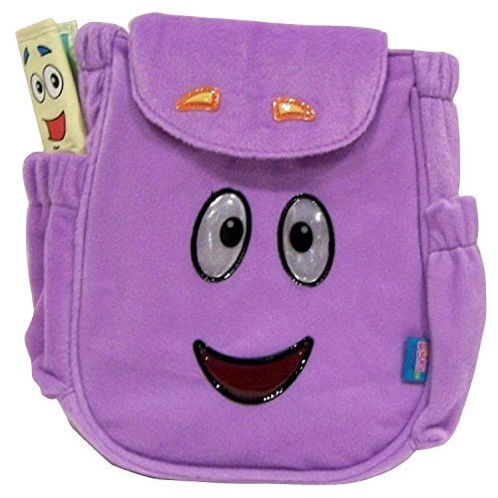 Dora The Explorer By Nickelodeon Unisex Plush Backpack With Map 
