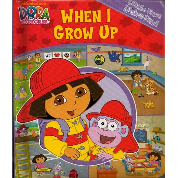 Pre-Owned Dora the Explorer, When I Grow Up (Little First Look and Find) Paperback