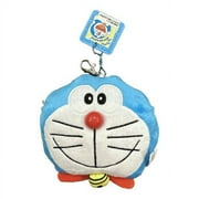 Doraemon Coin Purse -Laughing Out Loud Light Blue Plush Coin Purse