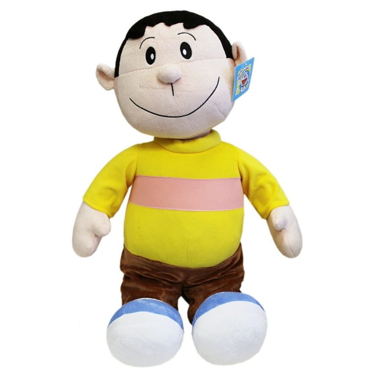 Doraemon Collection: Takeshi Goda Yellow Shirt Large Children's Plush Toy  (22in) 