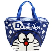 Doraemon Cross-Eyed Face Vinyl Small Size Fashion Tote Bag