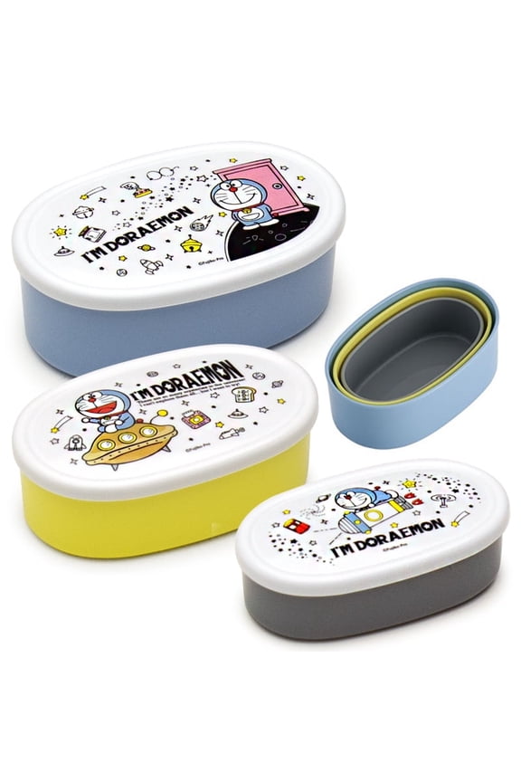 Doraemon Lunch Box Containers 3pc